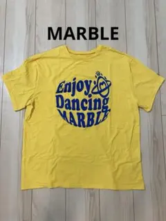 MARBLE Tシャツ イエロー