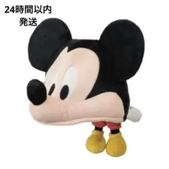 ディズニー　ミッキー　ファンキャップ　帽子　体付き　被り物　カチューシャ