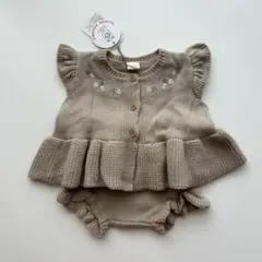 テータテート ニットベスト セットアップ 70