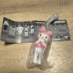 サンリオキャラクターズ　ミニチュアチャーム〜ライブキャラクター〜　マイメロディ