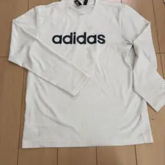 adidas 長袖 カットソー ホワイト Lのサムネイル
