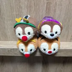 ディズニー　ツムツム　チップ＆デール　ハロウィン　クリスマス