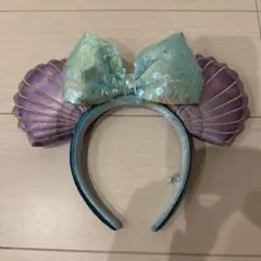 東京ディズニーリゾート 貝殻カチューシャ　アリエル