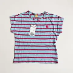 新品　moimoln ボーダーTシャツ　半袖　100cmのサムネイル