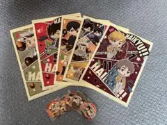 ハイキュー!! ファミリーマート クリアファイル ステッカー 5点セット