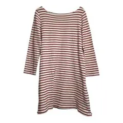 ボーダーワンピース　M