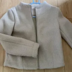 コート　ハーフ　ベージュ　カーディガン　ジャケット