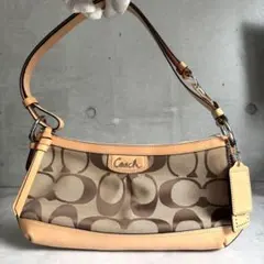 レア✨COACH Archive Y2K シグネチャー ポーチ カーキ 6371 - メルカリ