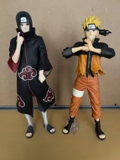 【訳あり】一番くじ NARUTO-ナルト-疾風伝 忍ノ絆 ナルト イタチ セット