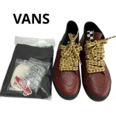 ❤︎【良品】VANS ヴァンズ　ハイカットスニーカー ボルドー