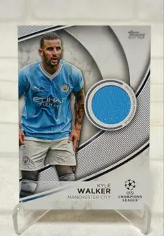 カイル・ウォーカー マンチェスター・シティ ジャージカード topps