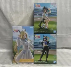 3点セット★ウマ娘 ヴィルシーナ シュヴァルグラン ネオユニヴァース フィギュア