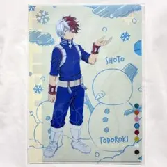僕のヒーローアカデミア　轟焦凍 A4クリアファイル　Color