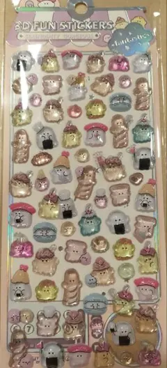 プチドロップステッカー ボンボンドロップシール うるちゅる シール オバケーヌ