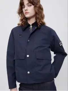 Barbour × A.P.C. MODIFIED SPEY ネイビー M - メルカリ