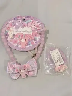新品未使用　サンリオ ぼんぼんりぼん ネックレス ブレスレット セット