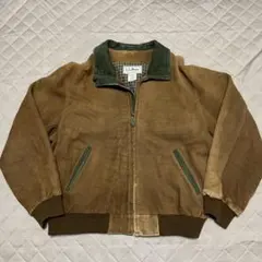 80s L.L.Bean スウェードレザー ジャケット USA製のサムネイル