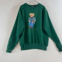 Polo by Ralph Lauren ポロベア スウェット 長袖 M 古着のサムネイル