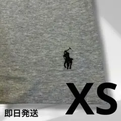【新品】即日発送 Polo スリムフィット グレー 刺繍 XS 正規品 一枚
