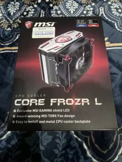 動作確認済み MSI CORE FROZR L CPUクーラー