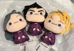 忍たま乱太郎 もちぴこぬいぐるみ 第八弾 全3種 コンプリートセットのサムネイル
