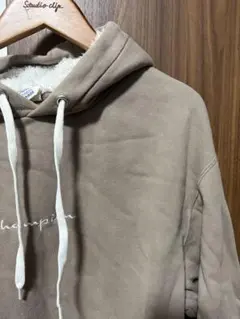 Champion フリースライニング パーカー L