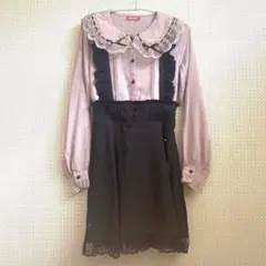 【MARS】 マーズ 長袖ブラウス ジャンパースカート セット