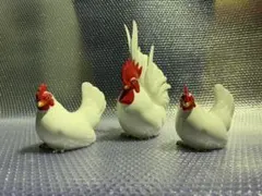 ノリタケ 鶏の置物 3体のサムネイル