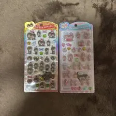 ラスト【正規品】モンチッチ うるちゅるポップシール 2枚 セット売り ボンドロ