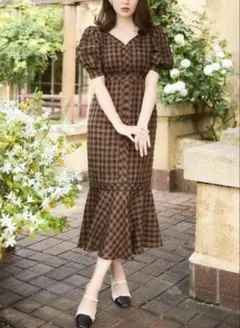 Herlipto Cotton-Blend Voile Shirt Dress - メルカリ