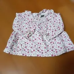 ベベ　カットソー　ロンT　80サイズ