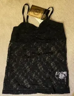 夏の準備に‼️バナナチップス　レースキャミソール　130