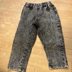 micorrid ブラックデニムパンツ 100cm