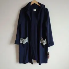 新品 3Ｌ noannu ジャケット アウター カーディガンコート 大きいサイズ