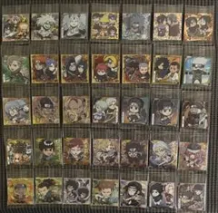 ナルト疾風伝 忍界シールウエハース5 全35種類フルコンプセット