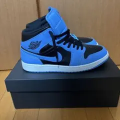 NIKE AIR JORDAN 1 MID 27.5 ユニバーシティブルー
