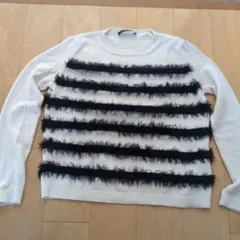 フリンジ ニット