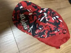 MIZUNO ALL JAPAN キャップ レッドのサムネイル
