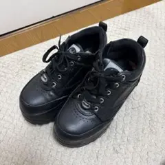 ヨースケ YOSUKE 厚底スニーカー 23.5cm 黒