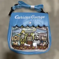 Curious George ショルダーバッグ　スカイブルー