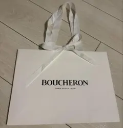 BOUCHERON ショップ袋 紙袋　デザイン変更前のサムネイル