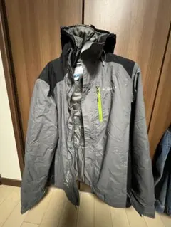 Columbia コロンビア マウンテンパーカー グレー ブラック