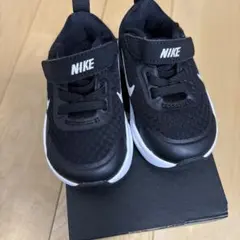 【未使用】10cm Nike ブラック スニーカー ベルクロ