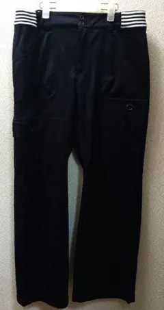 ＭＵスポーツ 裏起毛　ゴルフパンツ 黒 ４２サイズ