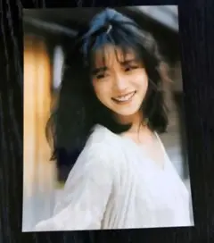 昭和 アイドル 中森明菜 2Lサイズ写真③