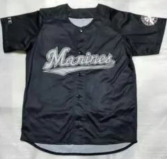 千葉ロッテマリーンズ 2016 ブラックブラック ユニフォーム フリーサイズ