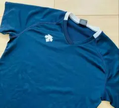 ネイビー デサント DESCENTE 半袖 ジャージ Tシャツ バレーボール