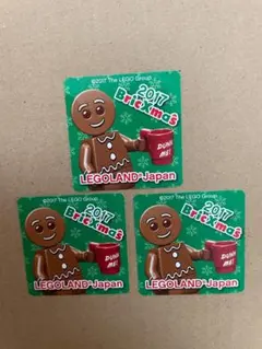 LEGO Brickmas 2017 ステッカー 3枚セット
