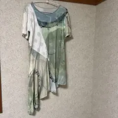 【センソユニコ】　IN-PROCESS 総柄チュニックのサムネイル