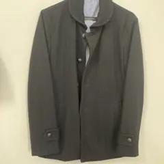 THE shop TK MIXPICE ブラックウールショートコート Lサイズ